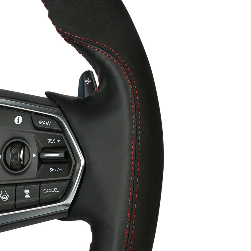 For Acura RDX 2018 2019 Steering Wheel Cover Custom Full Wrap Hand Stitching A - Изображение 2 из 4
