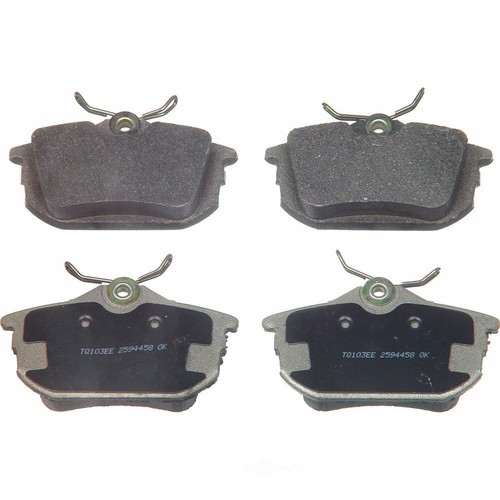 Wagner ThermoQuiet QC1107B Bremsbelagsatz Keramik - Für Leises Bremsen & Weniger Staub