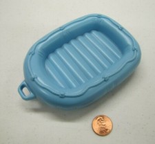 Fisher Price Loving Family Dollhouse Blue Raft For Boat Swimming Camping Set