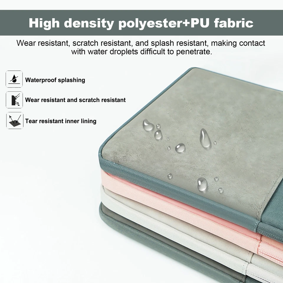 For iPad Air Pro 11" 10.9 10th Gen 2024 Carry Tablet Sleeve Cover Case Pouch Bag - Image 4 of 4