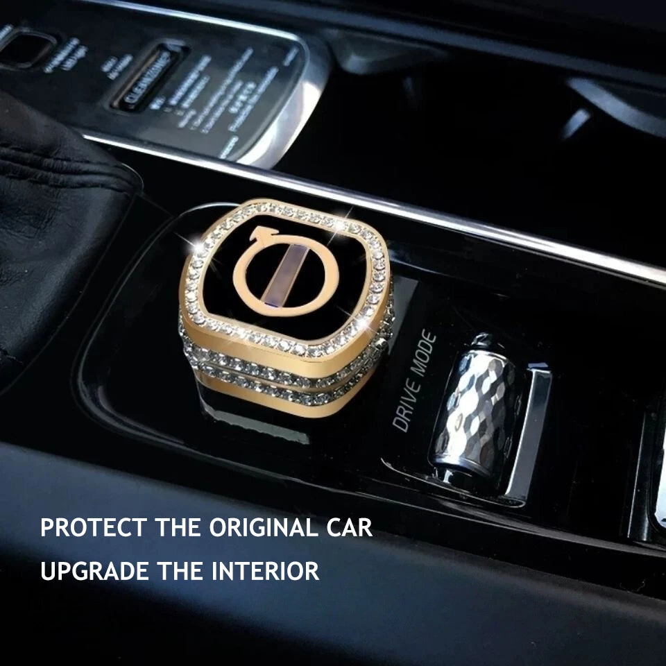 Engine Start/Stop Button Cover Trim For Volvo XC60 XC90 S90 S60 V90 Accessories Foto 4 de 4