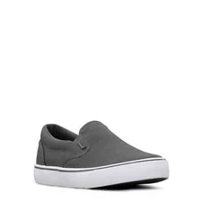 LUGZ - VARIOUS SIZES - Gray Sammy Canvas Slip-on Sneakers W/ Memory Foam - NEW!