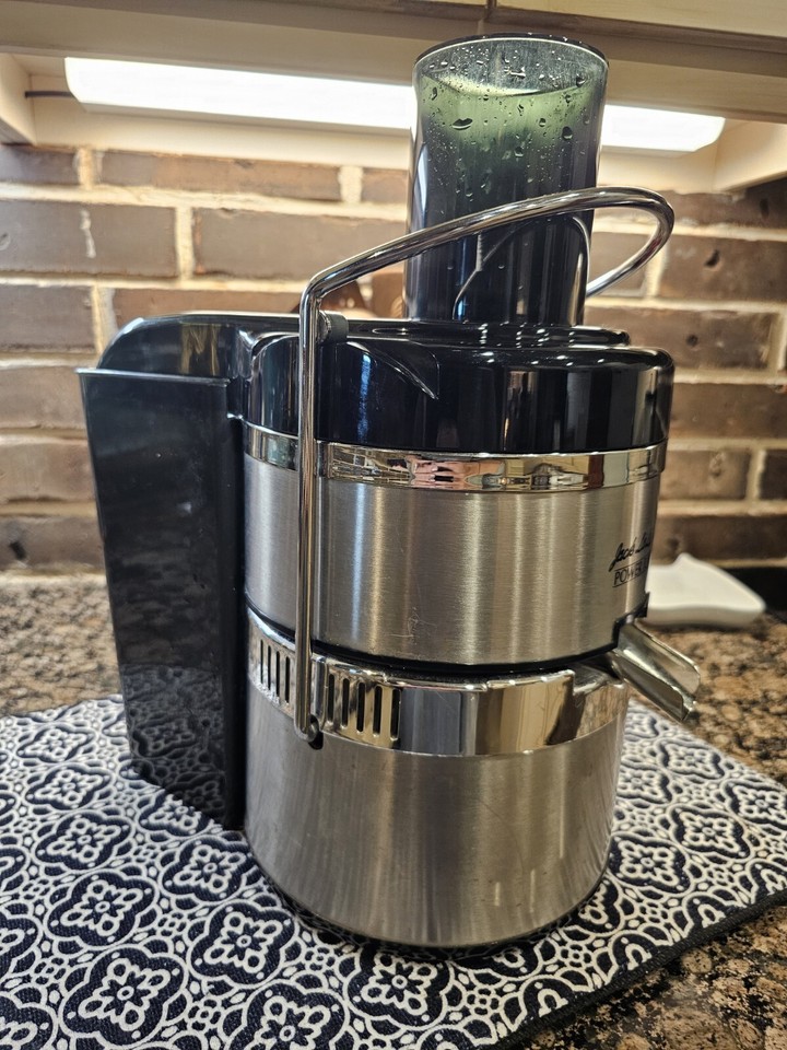 Jack Lalanne's Power Juicer E1188 Stainless Steel Tested Works eBay