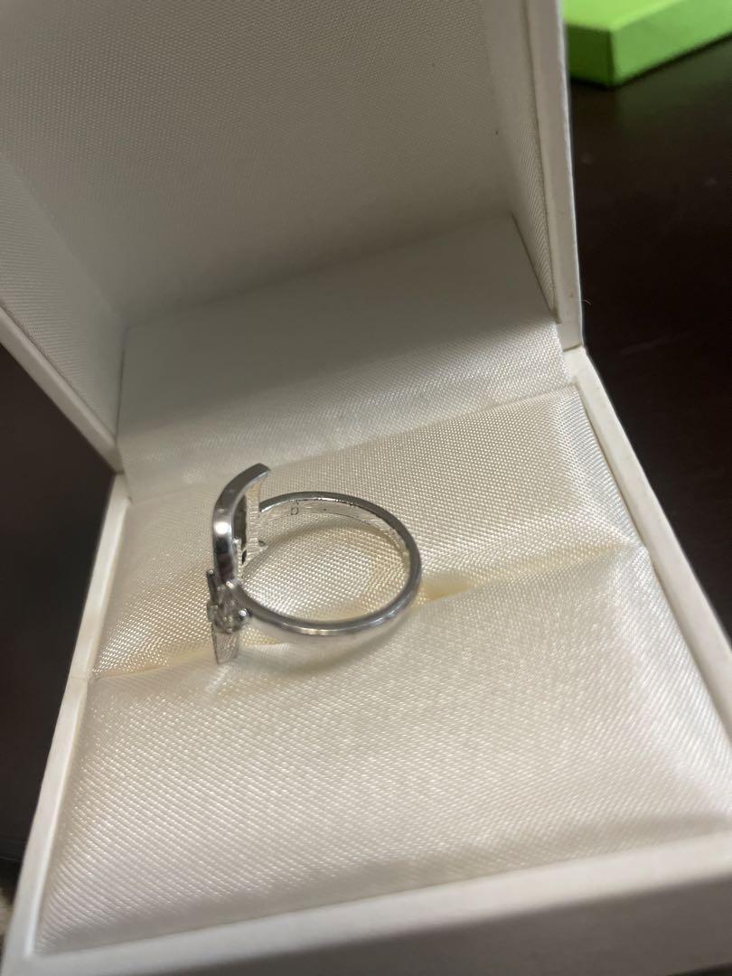 Christian Dior ring size US6.0 Top Logo Star Diamonds Color Christian Dior ring size US6.0 Top Logo Star Diamonds Color