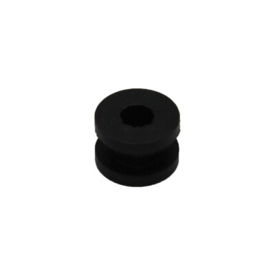 10X FIX-GR-44 Tülle ØÖffn.Mont: 8mm ØÖffn: 5mm Gummi schwarz FIX&FASTEN