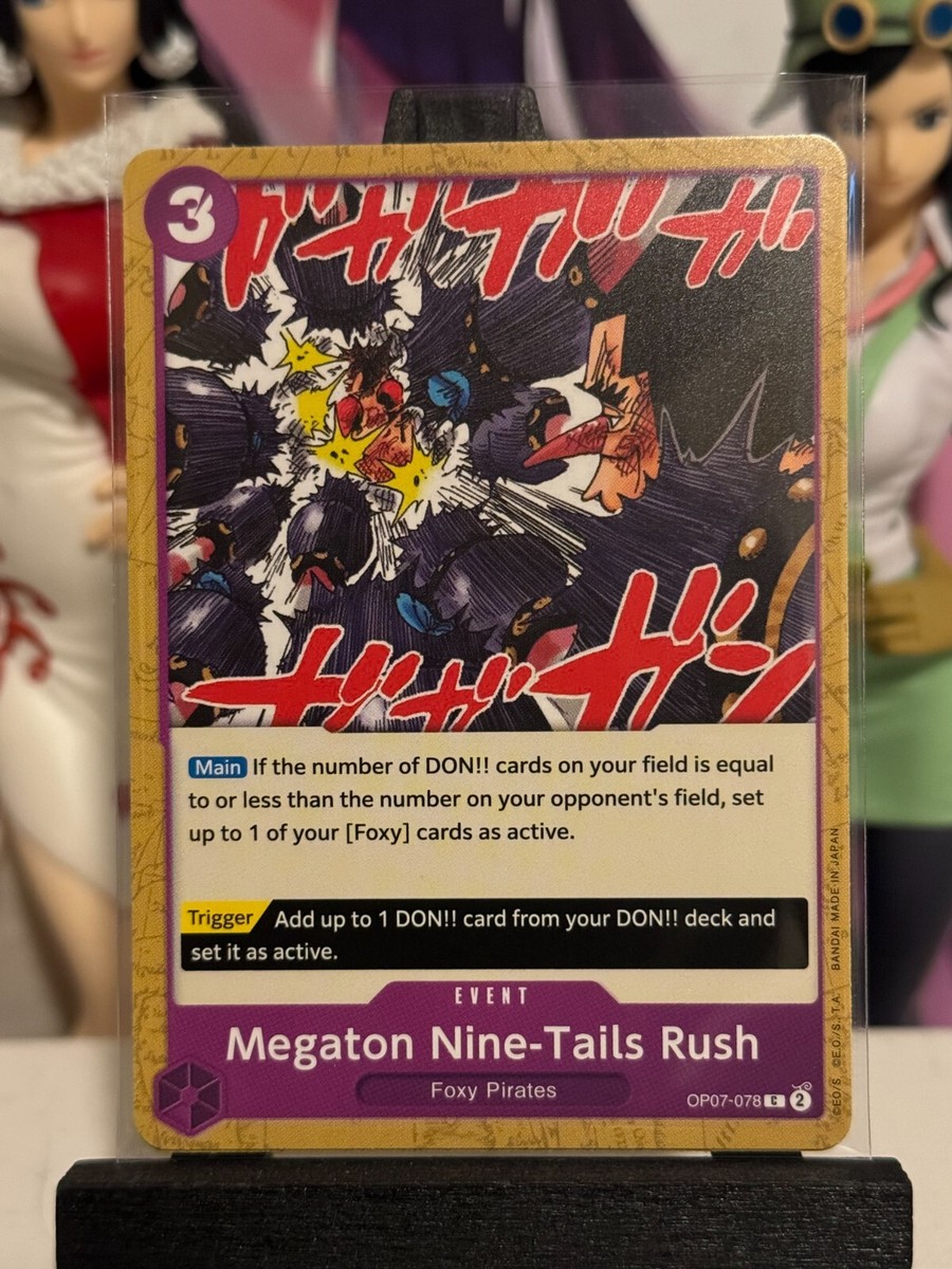 One Piece CG 4 Megaton Nine-Tails Rush OP07-078 500 Years in
