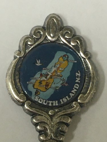 Vintage Souvenir Spoon Collectible South Island New Zealand