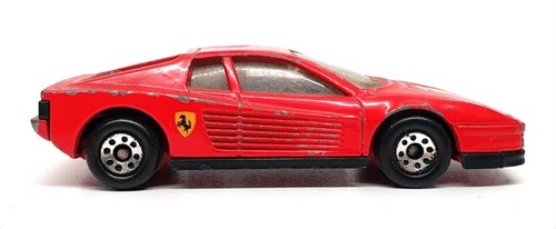 Matchbox 75 scala 1/59 pressofuso n.70 - Ferrari Testarossa - Rosso - Foto 3 di 5