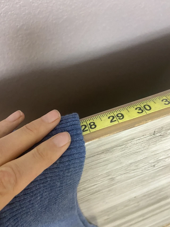 Robert Graham Mens Sweater Size Large 1/2 Zip Pullover Blue Striped Long Sleeve - Image 4 of 4