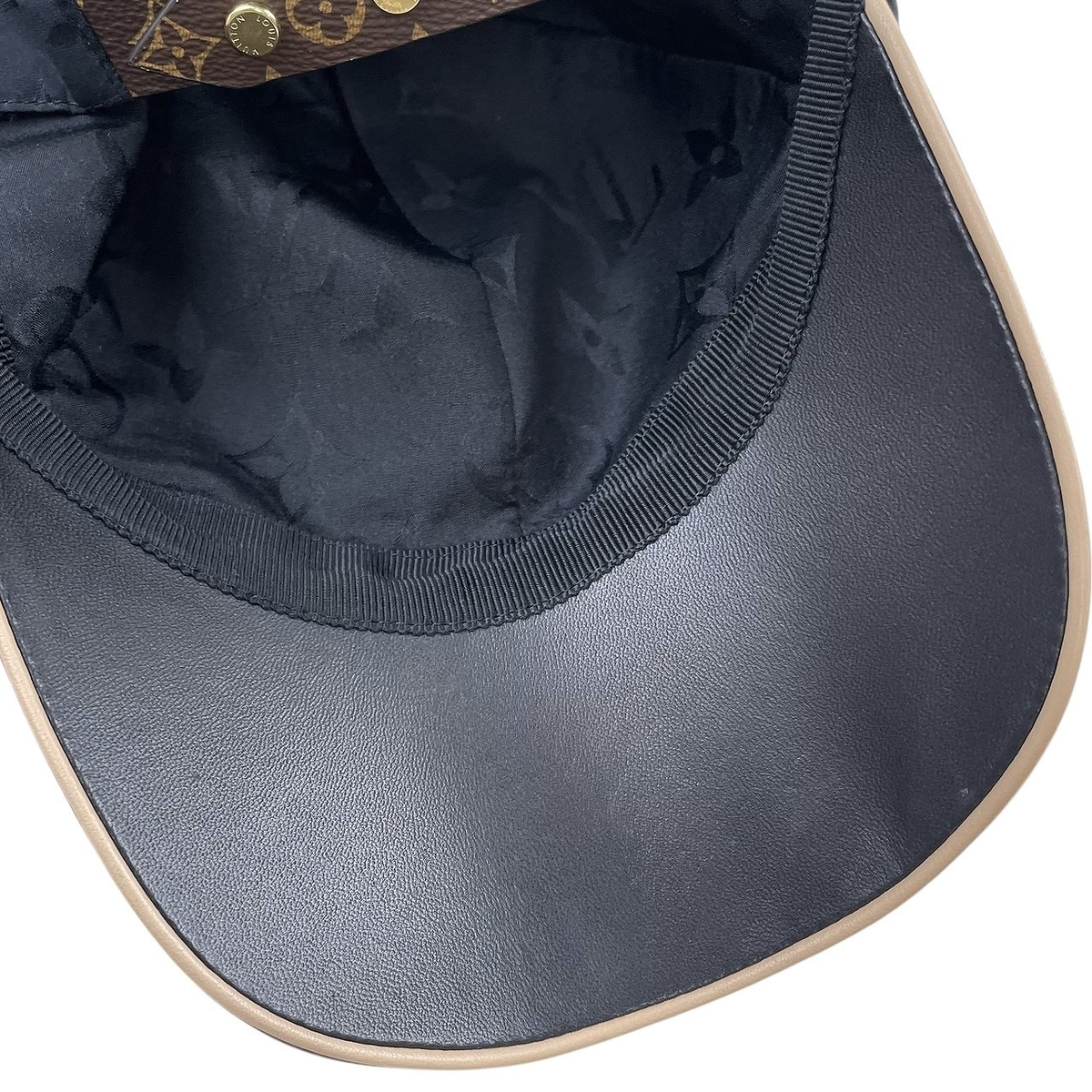 Louis Vuitton M76529 Cap LV Get Ready Black Monogram Canvas | eBay