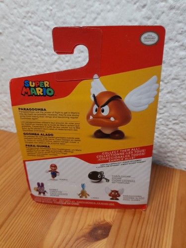 Super Mario Bros: Figura De 2,5 Pulgadas PARAGOOMBA Jakks Pacific - Imagen 2 de 2