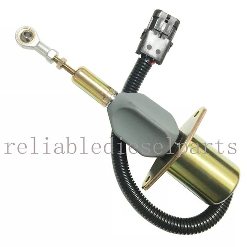 Stop Solenoid Valve For Cummins 6C Hyundai 335LC-7 3990773 SA-4932-24 - Picture 5 of 7