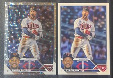 2023 Topps Series 1 #25 Byron Buxton SUPER BOX SILVER FOILBOARD (+Base)