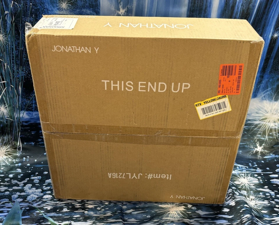 Cristal 18" Cristal Glam Cromo Luz Por JONATHAN Y|4000K•18 Vatios| JYL7216A Foto 3 de 4