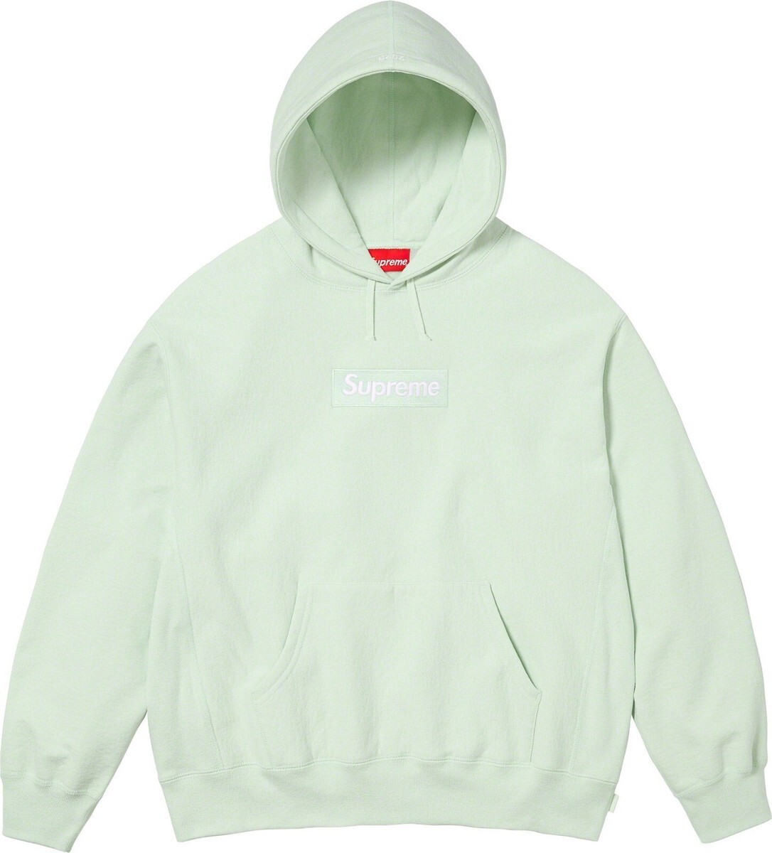 トップス XL Supreme Box Logo Hooded Sweatshirt SUPREME BOX LOGO HOODED SWEATSHIRT LIGHT GREEN FW23 SIZE XL