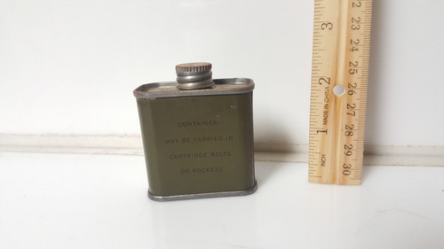 Vintage Oil Can U.B. Bray Co Military oil lubricating los angelese Ca empty - Picture 2 of 2