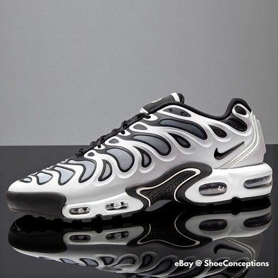 Nike Air Max Plus Drift Shoes White Black Metallic Silver FD4290