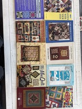 Quilting Paperback Books Lot of 10 Patchwork Mini Quilts Baby Blocks