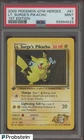 2000 Pokemon Gym Heroes 1st Edition #81 Lt Surge's Pikachu PSA 9 MINT