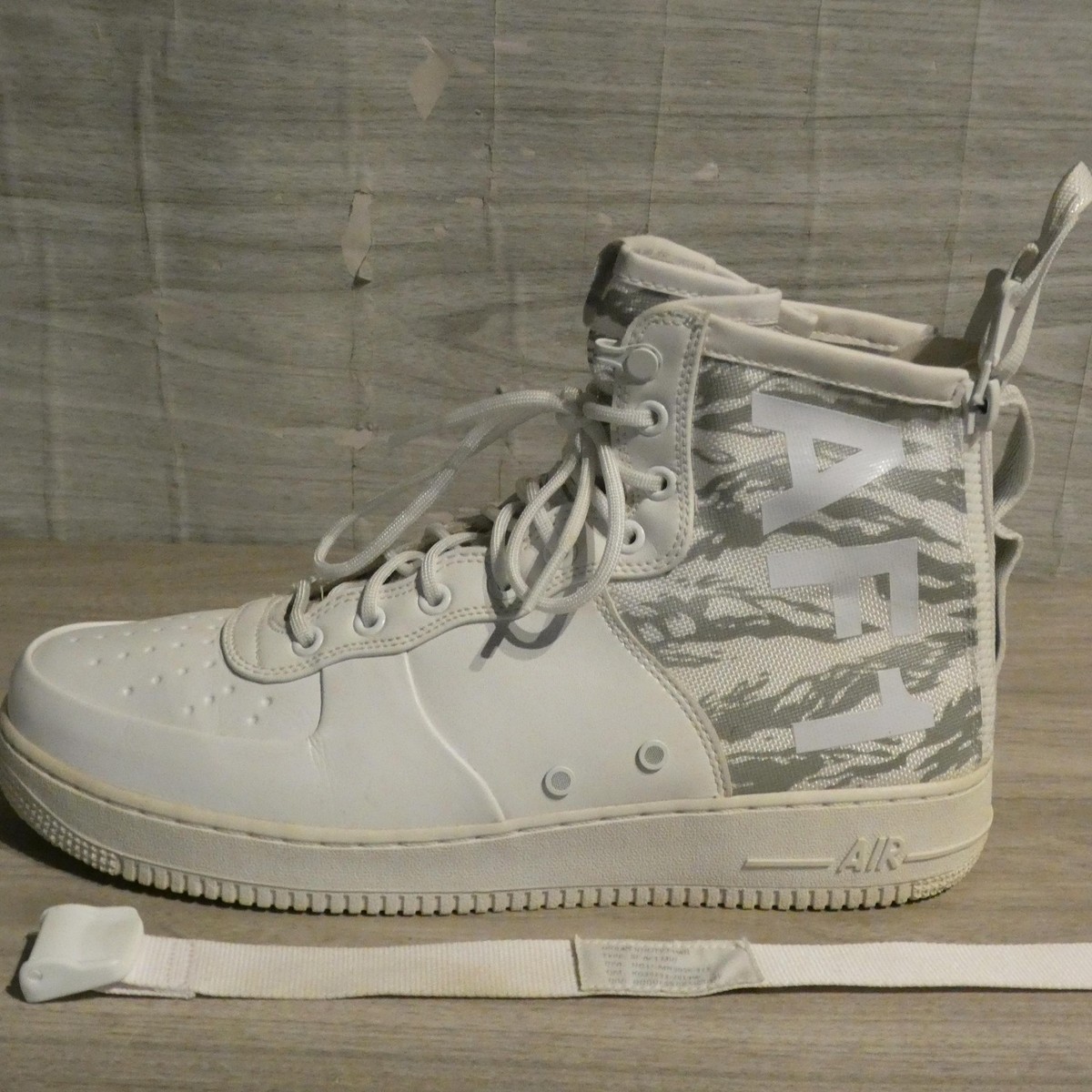 Field Boots Nike Air Force Camo Boots Steel Toe Black Camo Air