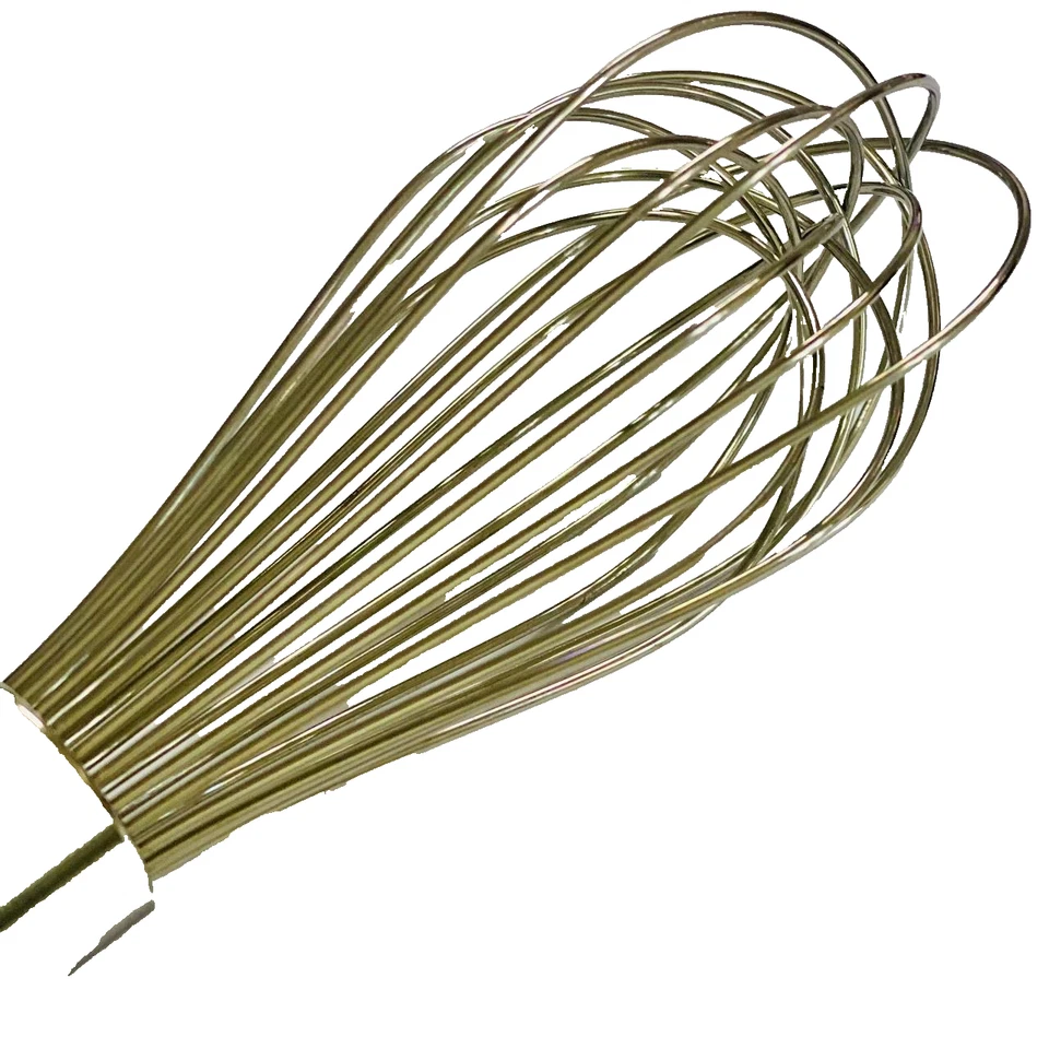 Chef Craft 8" Chrome Plated Balloon Whisk, Wire Whisk for Mixing Eggs, Blending - Image 2 of 4