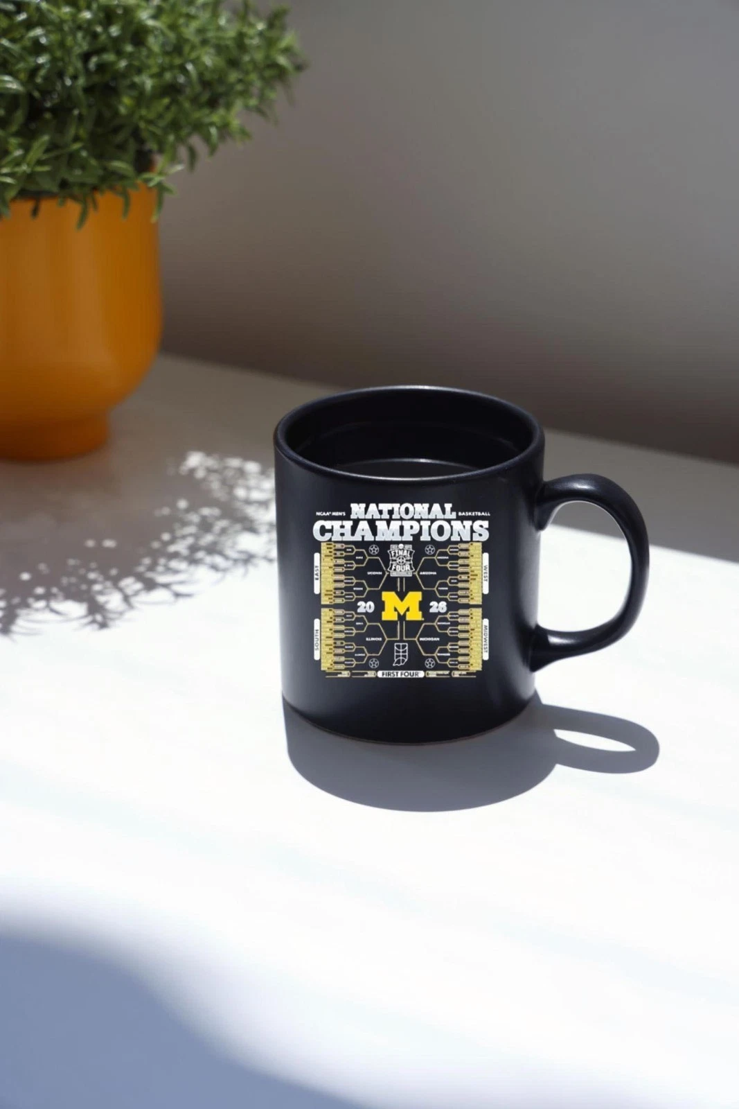 Michigan Wolverines 2026 NCAA Basketball Coffee Mug