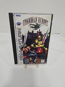Guardian Heroes 1996 Sega Saturn CIB Complete w/ Manual + Reg Card & Insert RARE
