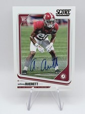 Anthony Averett - 2018 Score Rookie #400 Signatures Alabama/Ravens RC Auto
