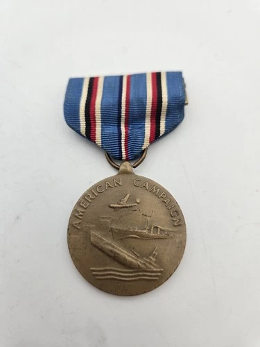 vintage American Campaign Medal United States military World War 2 WWII