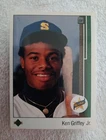 1989 Upper Deck #1 Ken Griffey Jr. HOT! Rookie Card Raw Pristine/Mint Condition