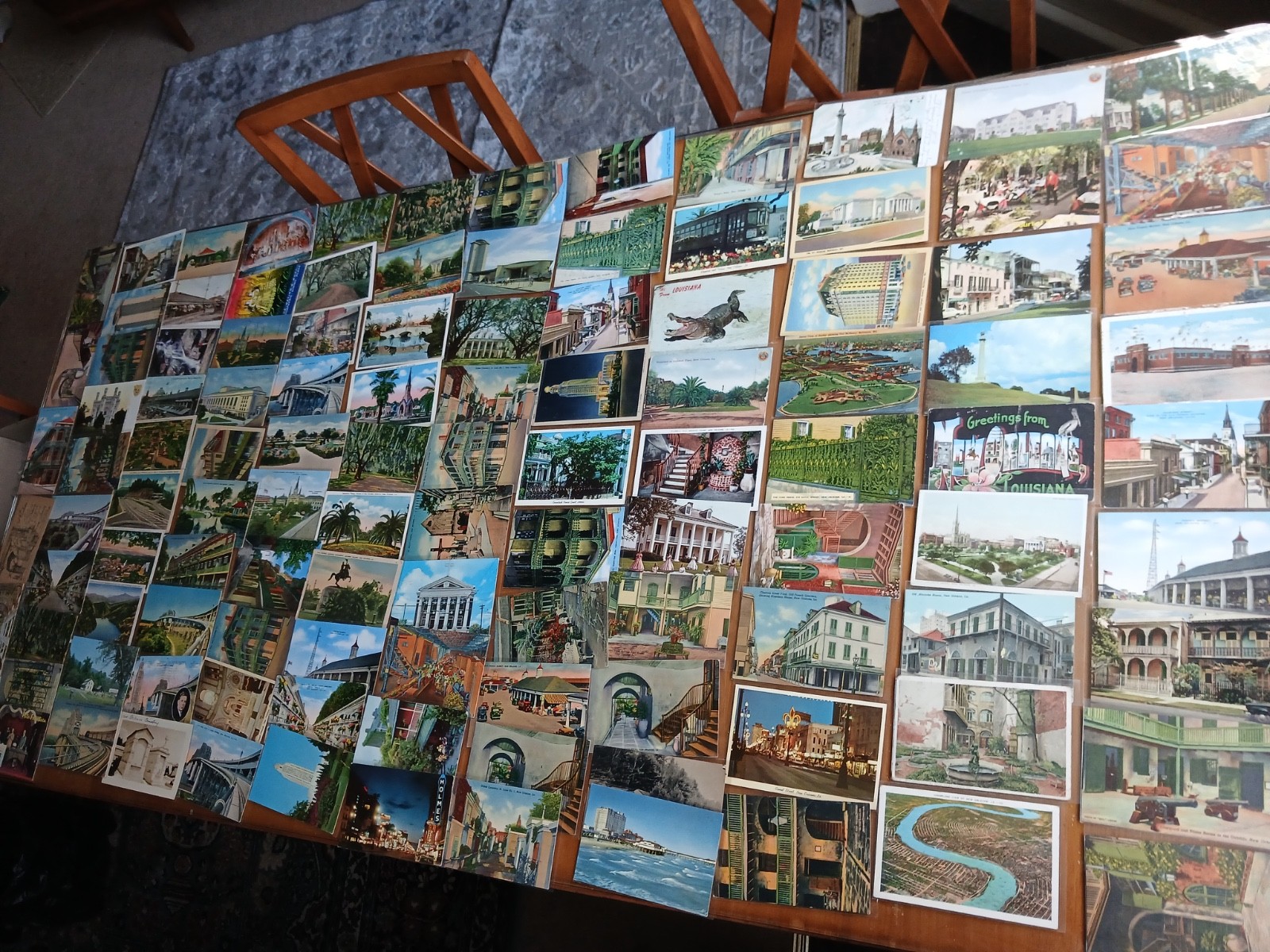 Vintage US Picture Postcards Box - Many New Orleans Louisiana - Retro Glory