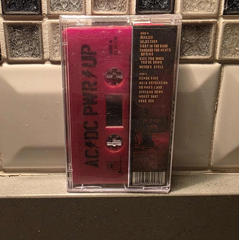 AC/DC - PWR/UP - Red Cassette Limited to 2000 From Their Official Store - Image 2 of 2