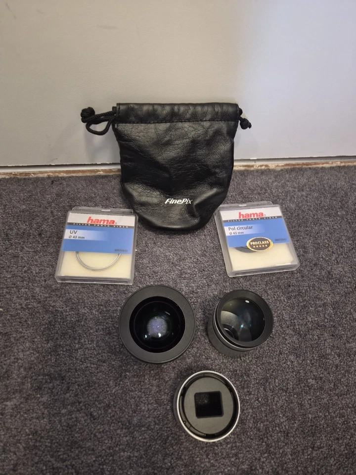 Fujifilm WL-FXE01 0.76x Wide Conversion & TL-FXE01 1.94x Tele Lens 43mm FinePix - Image 4 of 4