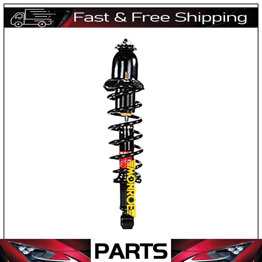 Monroe Rear Left Strut Fits 2003-2008 Toyota Matrix 1.8 RWD