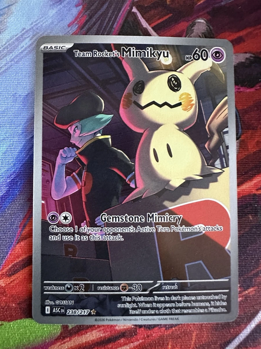 Team Rocket's Mimikyu Pokémon TCG Cards for sale | eBay