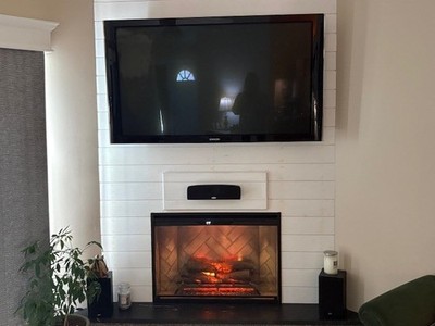 Dimplex RBF36-FG Revillusion 36'' Built-In Electric Firebox Herringbone