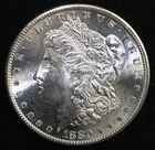 1880-S $1 Morgan Silver Dollar   BU Uncirculated  #A9