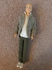 Vintage Barbie 1960s Blonde Ken Doll With Corduroy Jacket & Outfit Painted Japan