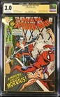 Amazing Spider-Man #101 1971 Marvel CGC 3.0 JSA Signed Stan Lee 1st app Morbius