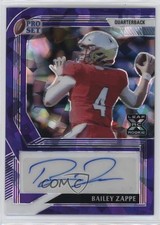 2022 Leaf Pro Set Metal Purple Crystals /20 Bailey Zappe #PA-BZ1 Auto uk2