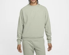 Nike Primary Fleece Dri-FIT UV Performance Crew Jade Horizon Size M FZ0971-370