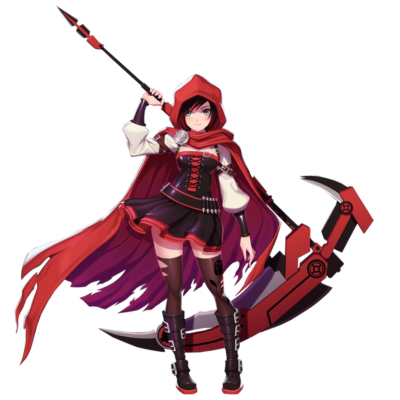 Rwby Ruby Rose Weatherproof Anime Sticker 6