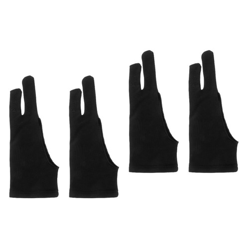 4 PCS Gants Anti-écran Écran Tactile Homme et Femme Dessin Tablette Élastique - Photo 9/28