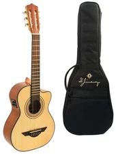 H Jimenez Voz de Trio Acoustic/Electric Requinto w/Pickup +Bag Authorized Dealer