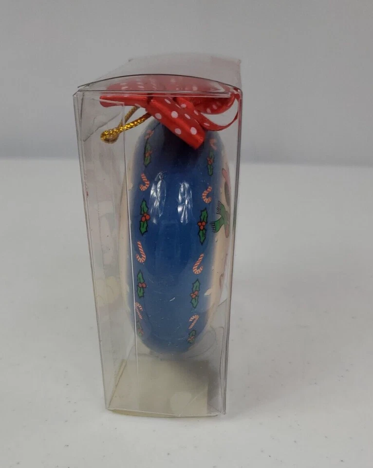 Enesco MICKEY UNLIMITED Mickey Minnie Mouse Sledding Christmas 3" Ornament - Imagem 4 de 4