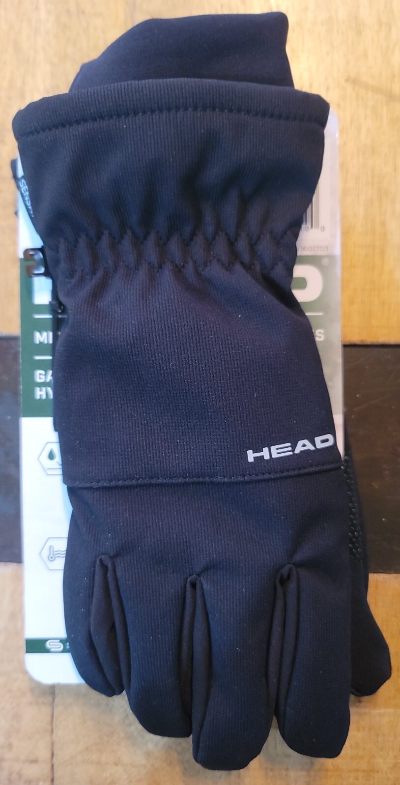 HEAD Men’s Waterproof Hybrid Gloves, black size medium eBay