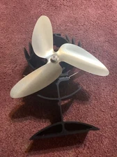 Ecofan AirPlus Classic Styled Heat Powered Wood Stove Fan 3 Blade Made In Canada