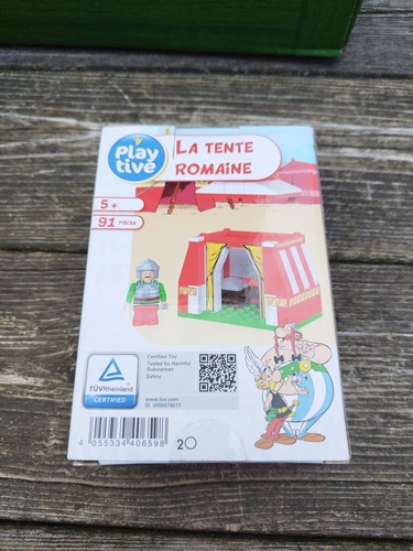 Lot De 2 Boîtes De Jeu Clippys Playtive Astérix - Le Menhir & La Porte Gauloise, Neuf