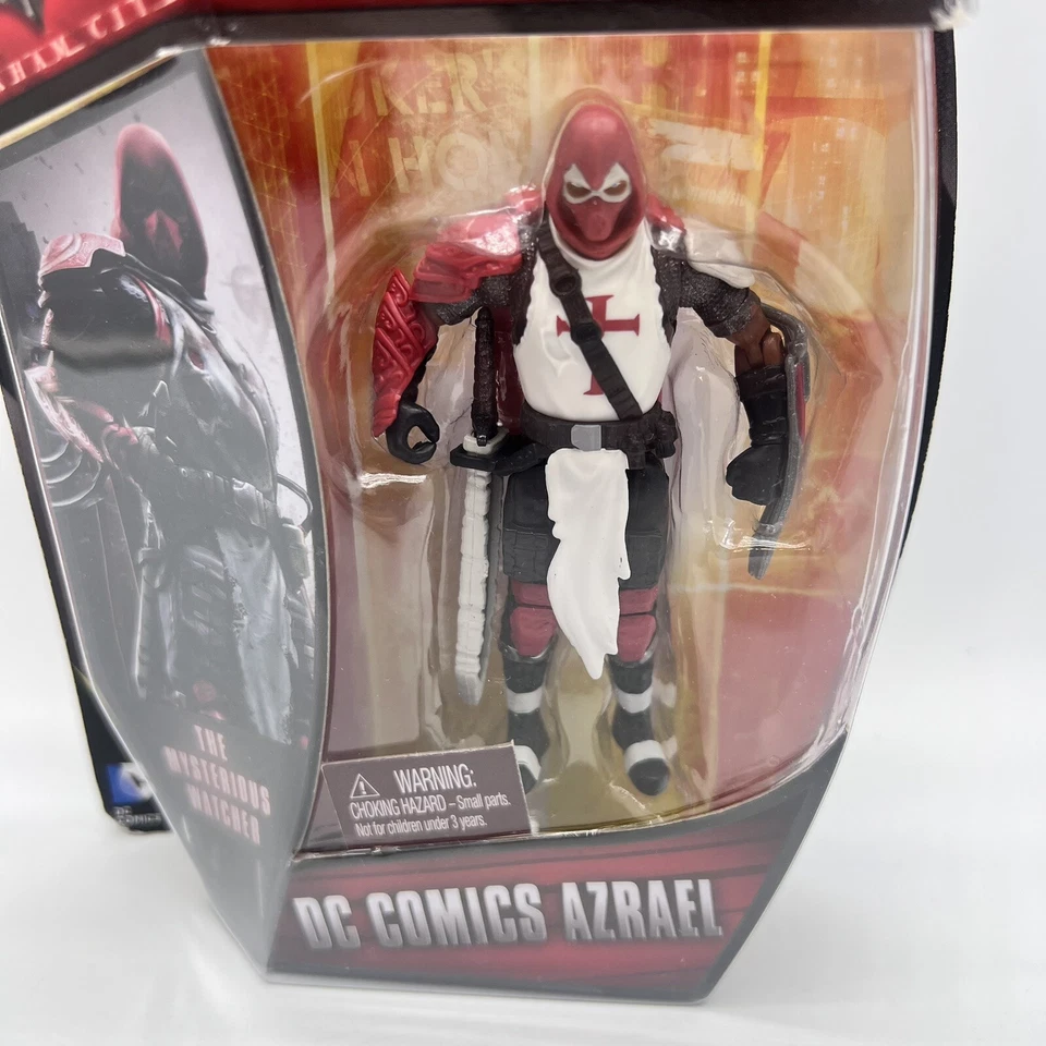 Figura de acción DC Comics Multiverse Batman Arkham City Azrael 2013 nueva Foto 3 de 4
