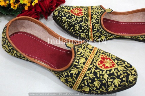 US PUNJABI JUTTI MEN GROOM SHOES 